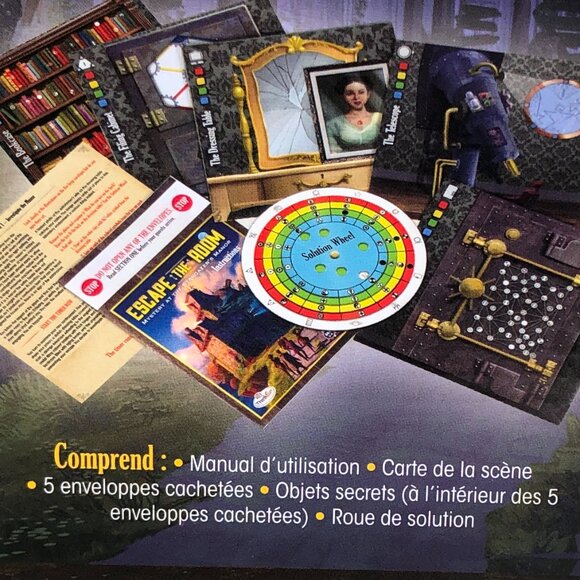 New Sealed ThinkFun Escape The Room Stargazer's Manor-French Version - Picture 6 of 10